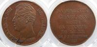 Münzen 5 Francs G.646 Charles X visite sa monnaie de Lille Visite de la Monnaie de Lille cuivre PCGS-SP63BN SUP/FDC -