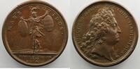 Münzen bronze Medaillen von Louis XIV année MAUGER Prise de Furnes et de Dixmude 41mm SUP/FDC -