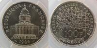 100 Francs 1986 Münzen G.898   Panthéon      PCGS-MS67    FDC 