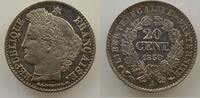 Münzen 20 Centimes G.303 Cérès (Paris) SUP -