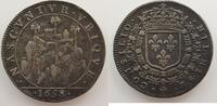 Münzen Jeton rond en argent Jetons des villes de Lorraine Montmédy TTB -