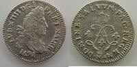 Münzen 4 Sols Ludwig XIV (1643-1715) G.106 aux 2 L couronné (Metz) TTB -