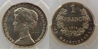 Münzen 1 Franc Marie-Adelaïde (1914-1919) Essai en argent PCGS-SP63 SUP/FDC -