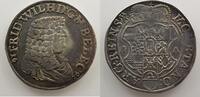 Münzen 2/3 Thaler Brandenburg Friedrich Wilhelm I. (1640-1688) Halberstadt TTB -