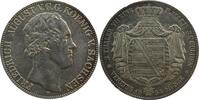 Münzen Doppeltaler Sachsen, Königreich Friedrich August II (1836-1854) TTB -