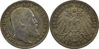 Münzen 3 Mark Königreich von Württemberg Wilhelm II (1891-1918) SUP/FDC -