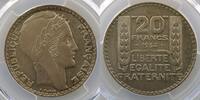 Münzen 20 Francs G.852 Turin PCGS-MS64 pr.FDC -