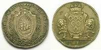 Münzen jeton rond en argent Jetons des alten Regims Bretagne Maires de Nantes Richard de la Pervenchère SUP -