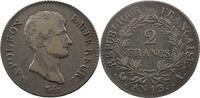 Münzen 2 Francs G.495 Napoléon Empereur AN 13 A (Paris) 3/2 TB+/TTB -