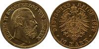 Münzen 10 Mark Hessen, Grossherzogtum Ludwig IV (1877-1892) TTB+ -