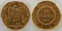 Münzen 20 Francs 1896 A G.1063   Génie  (Paris)  faisceau  PCGS-MS64  pr... 750,00 EUR kostenloser Versand