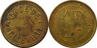 Münzen  BELLEVILLE (54)  CROESE  1 F  Laiton, rond  TTB+  50,00 EUR  zzgl. 7,00 EUR Versand