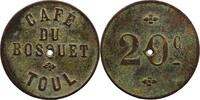 Münzen  TOUL (54)  Café du Bosquet  20 c  rond en laiton, percé 23mm  TB... 35,00 EUR  zzgl. 7,00 EUR Versand