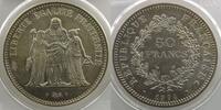 Münzen 50 Francs 1974 G.882a  Hercule variété avers du 20 francs   PCGS-... 200,00 EUR  zzgl. 7,00 EUR Versand