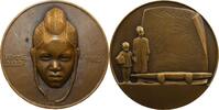 Münzen bronze Numismatisch von Ausstellungen Exposition Coloniale Paris Exposition coloniale Médaille en Femme Ouolof Thies/ Sénégal SUP -