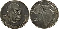 Münzen 200 Francs 1970 Tschad  République    Charles de Gaulle    SUP/FD... 180,00 EUR  zzgl. 7,00 EUR Versand