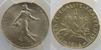 Münzen 1 Franc 1914 G.467  Semeuse   PCGS-MS65  FDC  75,00 EUR  zzgl. 7,00 EUR Versand