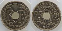 Münzen 25 Centimes 1916 G.379  Cmes souligné   PCGS-MS64  pr.FDC  150,00 EUR  zzgl. 7,00 EUR Versand