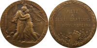 Metz bronze Médailles diverses Hannaux Médaille en grand module 45mm Metz à ses libérateurs SUP/FDC -