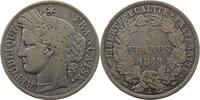5 Francs G.719 Cérès main-main (Paris) TB+ -