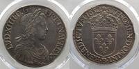 Ludwig XIV (1643-1715) Ecu à la mèche longue G.202 (Rouen) PCGS-AU58 SUP -