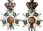 Frankreich Ehrenlegion (Hybride) Croix Légion Dhonneur Chevalier Restauration / Présidence TTB -