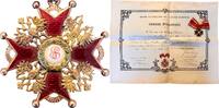 Russia  Orden des Heiligen Stanislaus   Croix de 3&egrave;me classe en or - Emp... 2200,00 EUR kostenloser Versand