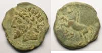 Griechische Münzen Monnaie de cuivre et plomb TB+