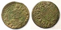 Münzen Denier Ludwig XIV (1643-1715) Catalogne Duplessy VICH TB+ -