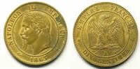 Münzen 10 Cent G.253 Napoléon III tête laurée (Paris) SUP -
