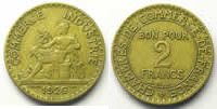 Münzen 2 Francs G.533 Chambre de Commerce TB+/TTB -