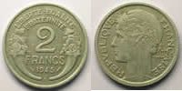 Münzen 2 Francs G.538 Morlon en aluminium TTB/TTB+ -