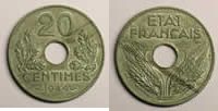 Münzen 20 Centimes G.321 Type 20 TTB+ -