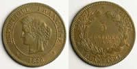 Münzen 5 Centimes G.157a Cérès (Paris) SUP/FDC -