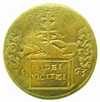 Münzen Jeton rond en cuivre Herzogtum von Lothringen Charles III (1545-1608) 27mm Charles III et Claude de France, fille du roi Henri II B/TB -