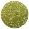 Münzen Jeton rond en cuivre Herzogtum von Lothringen Charles III 27mm Charles III et Claude de France, fille du roi Henri II s.d. TB+ -