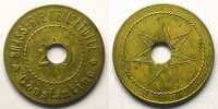 Französische Kolonialmünzen Lec.251 - Elie 15.1 20 Centimes SUP/FDC