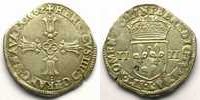 Französische königlische Münzen 1602 L (Bayonne) TTB