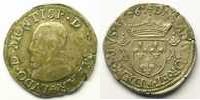 Feudalmünzen Teston 1576 TTB