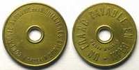 Münzen Franc Numismatik der Bergwerken Ahun Compagnie Anonyme des Houillères d'Ahun Un payable en Pain Lt, R tr 27mm SUP -