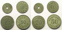 Münzen 50 Pf Minden (Rheinprovinz) Lager Minden 1, 10, 20 TTB -