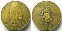 Münzen bronze Numismatique des Transports Transport maritime LAVRILLIER Médaille en 59mm Compagnie des Messageries Maritimes Centenaire des services 1851-1951 SUP -