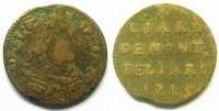 Münzen Liard Franche-Comté Grafschaft von Mompelgard TB -