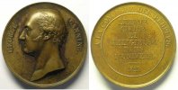 Münzen Numismatische von berühmten Persönlichkeiten George CANNING GALLE cuivre 51mm SUP -