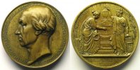 Münzen Numismatische von berühmten Persönlichkeiten Nicolas BELLART BARRE cuivre 51mm SUP -