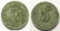 Münzen Plassenburg (Bayern) K. Offiziergefangenenlager 5 (Pf) TTB+ -