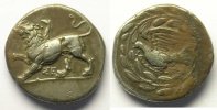 Griechische Münzen Drachme (431-400 av.JC) TB+/TTB