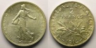 Münzen 2 Francs G.532 Semeuse (Castelsarrasin) SUP -