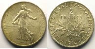 Münzen 2 Francs G.532 Semeuse (Castelsarrasin) SUP -