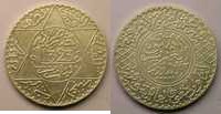 Französische Kolonialmünzen Lec.177 5 Dirhams AH 1323 Paris TTB+